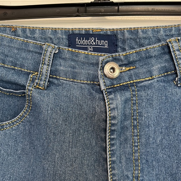 Folded & Hung Cuffed Jeans - Picture 2 of 12